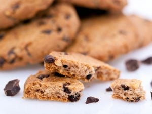 Cookies aux pépites de chocolat et aux amandes