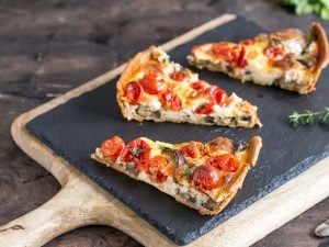 Feuilletés aux tomates cerises