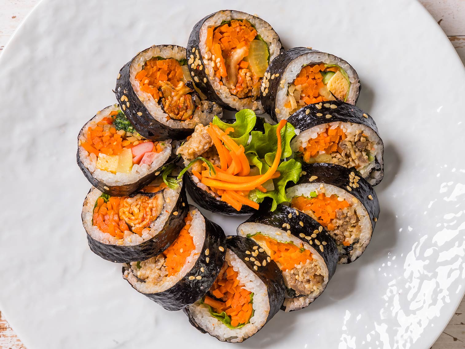 Recette de maki aux légumes faits maison