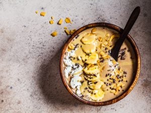 Smoothie bowl banane-poire