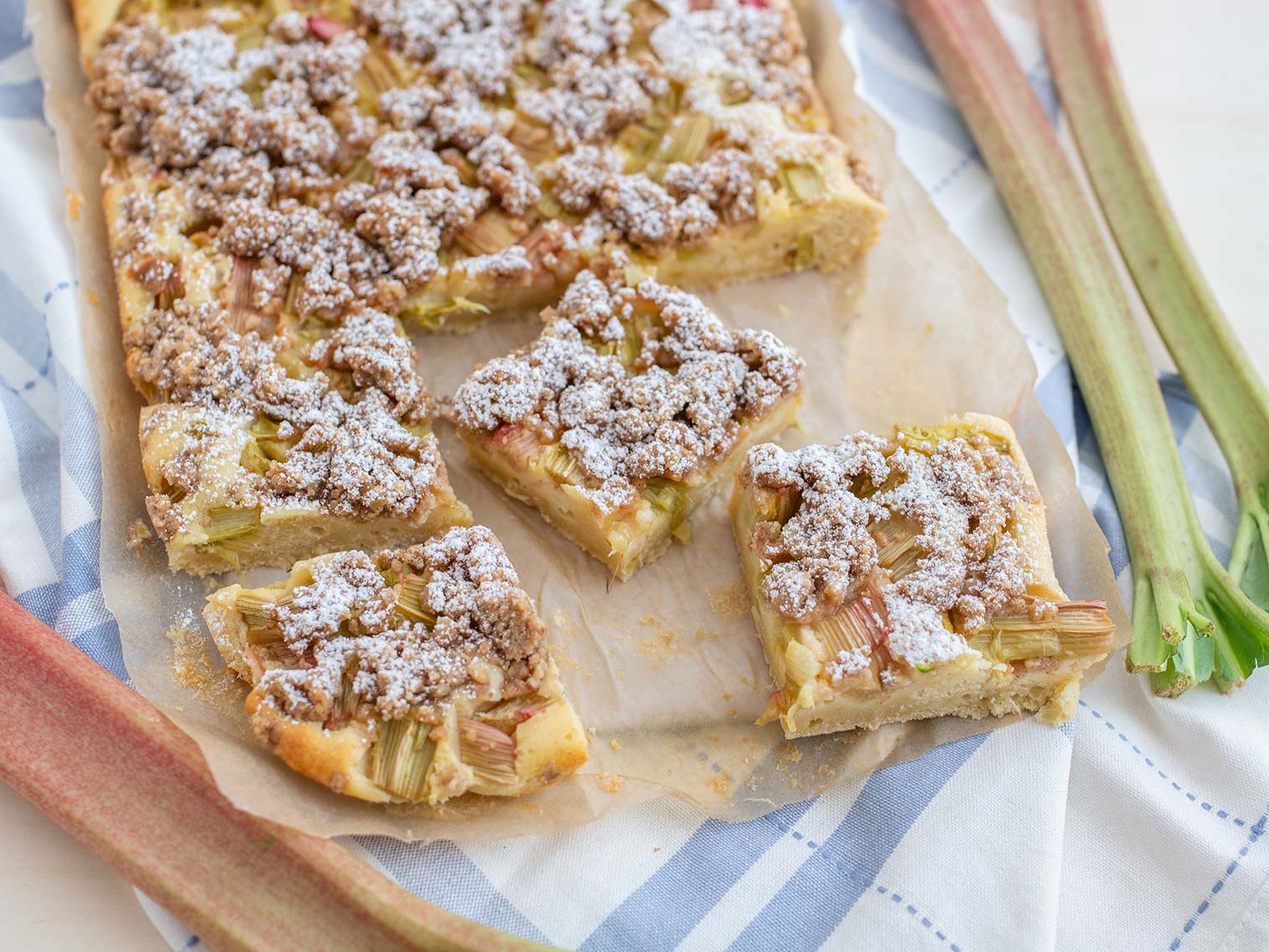 Recette Streusel A La Rhubarbe Potager City