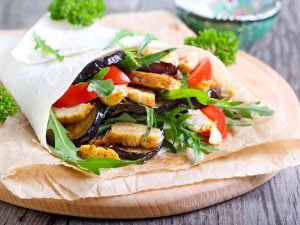 Tacos aux aubergines