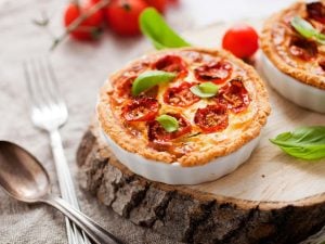 Tartelettes aux tomates cerises