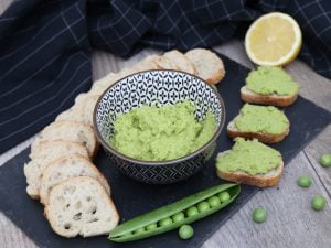Houmous de petits pois