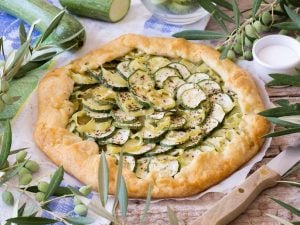 Tarte aux courgettes