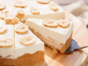 Cheesecake à la banane