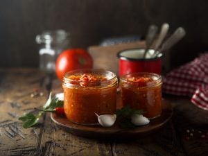 Confiture de tomates jaunes