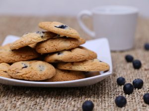 Cookies aux myrtilles