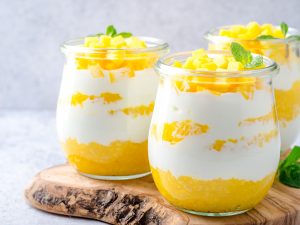 Crème à la mangue