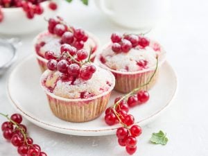 Cupcakes aux groseilles