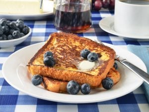 Pain perdu aux fruits secs