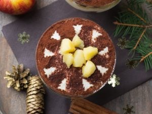 Tiramisu aux pommes et à la cannelle