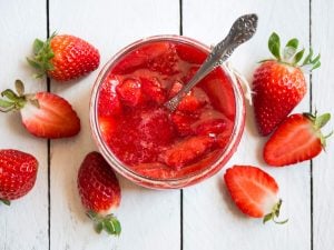 Confiture de fraises