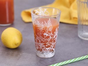 Jus d’orange sanguine et citron