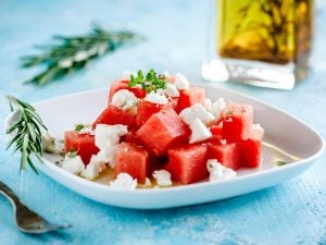 Salade pastèque-feta