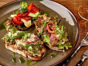 Antipasti de légumes du soleil