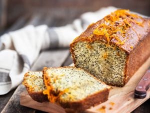 Gâteau au citron et aux graines de pavot