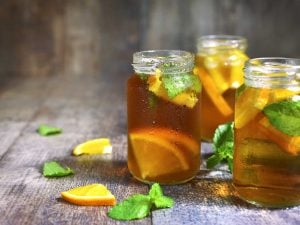 Infusion citron, orange, gingembre