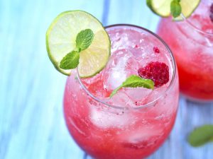 Mojito à la framboise