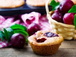 Muffins aux prunes