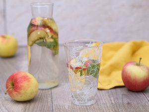 Eau aromatisée aux pommes