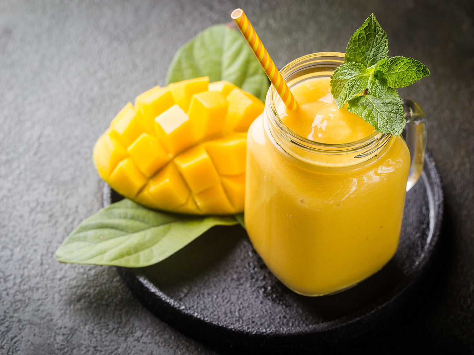 smoothie menthe mangue