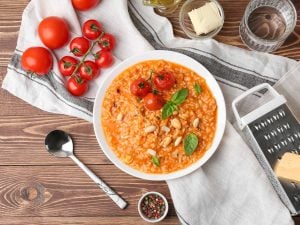 Risotto aux tomates