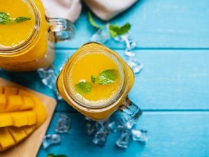 Smoothie poire-mangue