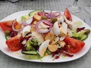 Salade composée de printemps