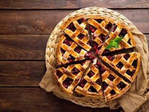 Tarte aux prunes à l’américaine