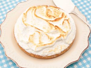 Tarte à l’orange meringuée