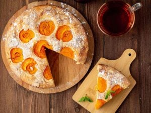 Gâteau aux abricots et à la frangipane
