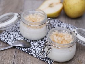 Panna Cotta à la poire