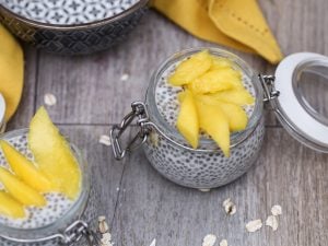 Pudding de chia à la mangue