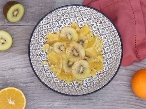 Salade de kiwis dorés et oranges