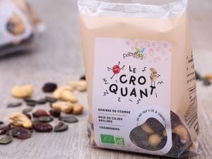 Le croquant : graines de courge, cranberries, noix de cajou BIO
