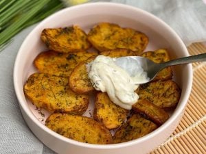 Pommes de terre nouvelles au four