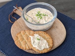 Rillettes de thon à l’oignon nouveau