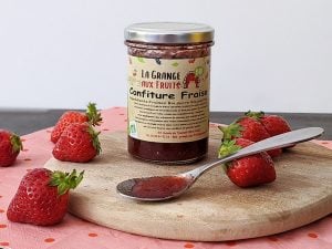 Confiture aux fraises