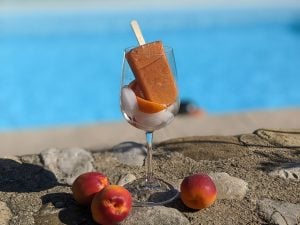 Glace à l’abricot