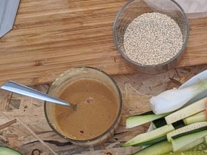 Sauce vinaigrette à la sauce soja