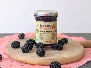 Confiture de mûres sans pépins bio - 260g