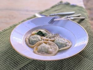 Raviolis épinards ricotta