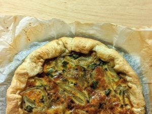Quiche au fenouil