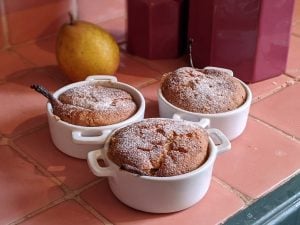 Mini gâteaux aux poires
