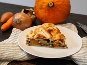 Tourte aux légumes de saison