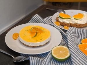 Minis cheesecakes aux mandarines Satsuma et au citron vert