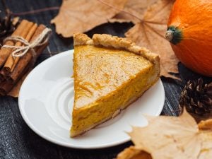 Tarte au potimarron et oignons caramélisés