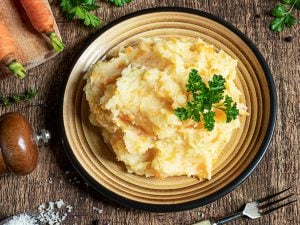Purée de panais et de carottes