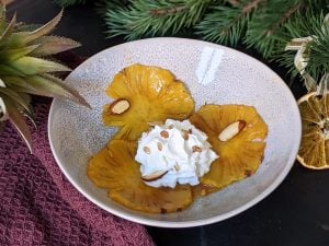 Tranches d’ananas Victoria caramélisées